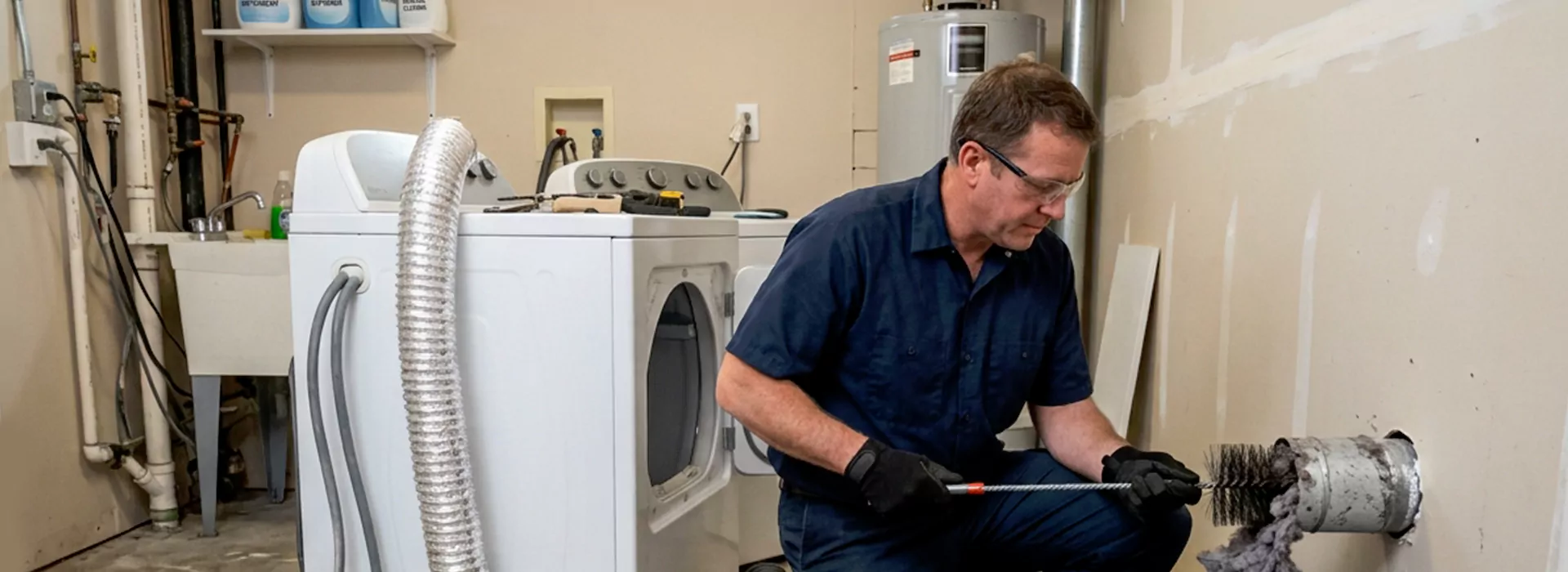 Clogged Dryer Vent Repair in Mesquite, Texas
