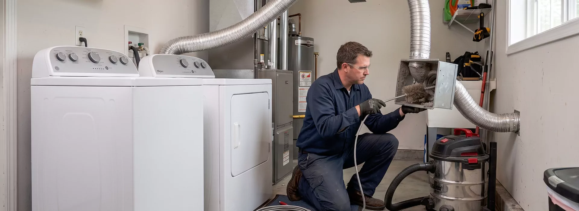 Dryer Vent Booster Fan Cleaning Mesquite, TX