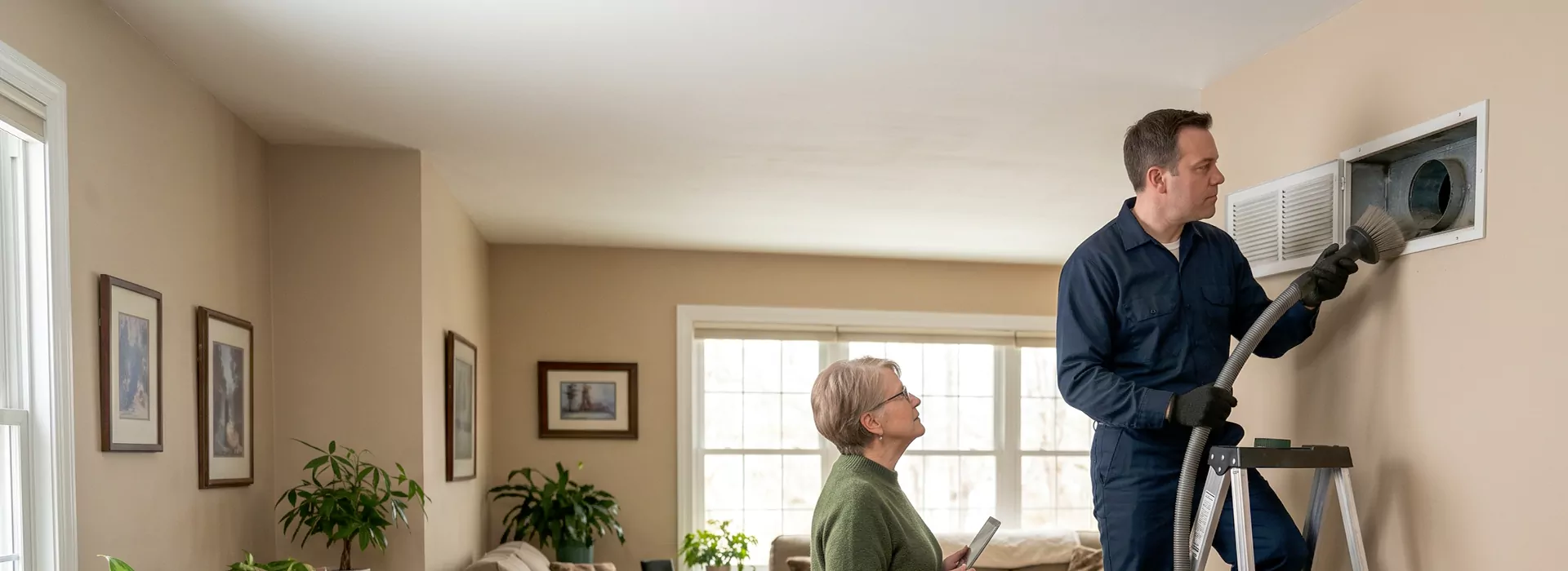 HVAC Duct Cleaning in Mesquite, Texas