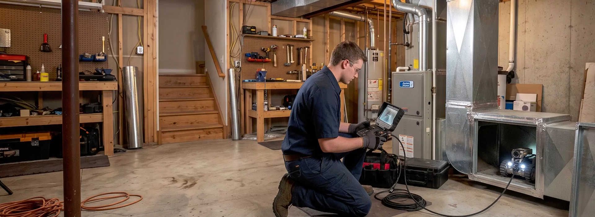 Robotic Duct Inspection Mesquite, Texas