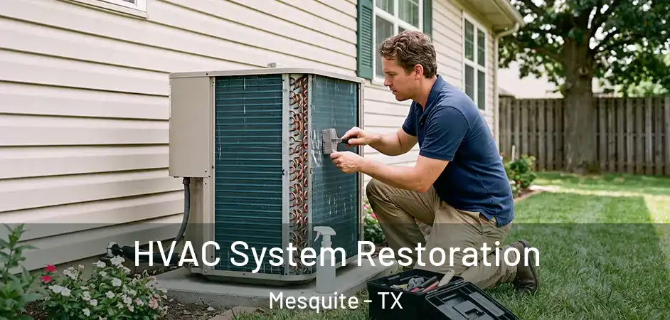  HVAC System Restoration Mesquite - TX