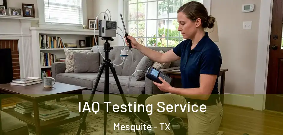 IAQ Testing Service Mesquite - TX