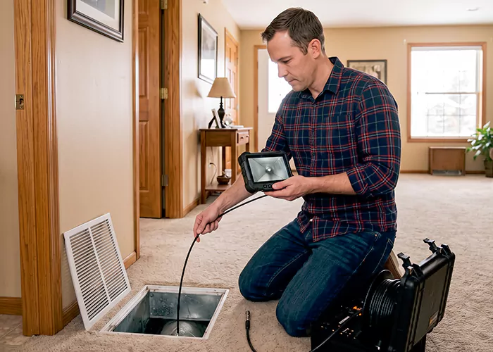 Certified Duct Camera Inspection Company in Mesquite, TX