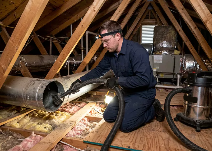 Skilled Mesquite Attic Duct Cleaning Company