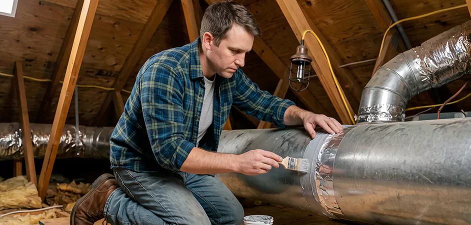 Air Duct Leak Repair in Mesquite, TX
