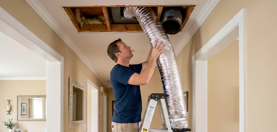 Air Duct Replacement in Mesquite, TX