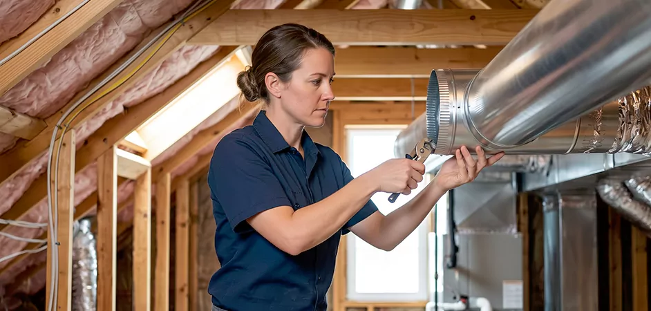 Dryer Vent Replacement in Mesquite, TX