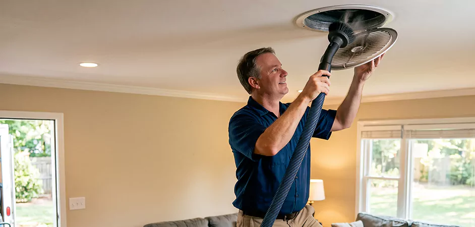 Residential Air Vent Cleaning in Mesquite, TX