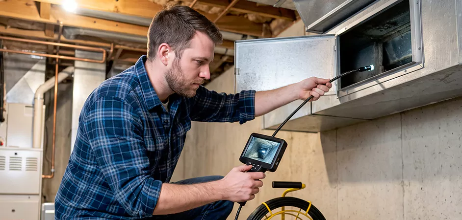 Post-Renovation Duct Inspection in Mesquite