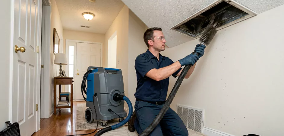 Mold-Affected Duct Deep Cleaning in Mesquite