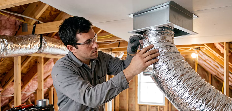 Return Air Duct Installation in Mesquite