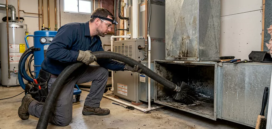 Smoke Odor Duct Cleaning in Mesquite