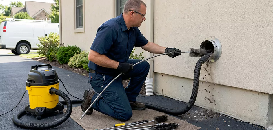 Eco Friendly Commercial Dryer Vent Cleaning in Mesquite