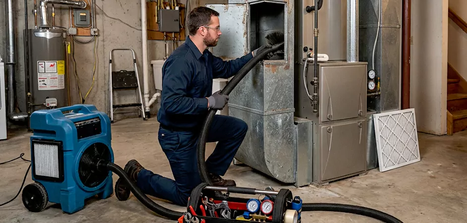HVAC Tune Up and Duct Cleaning in Mesquite