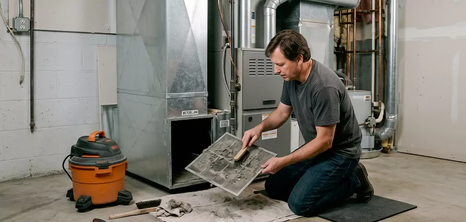 Dryer Lint Trap Maintenance in Mesquite