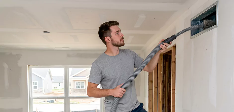 Multifamily New Construction Duct Cleaning in Mesquite