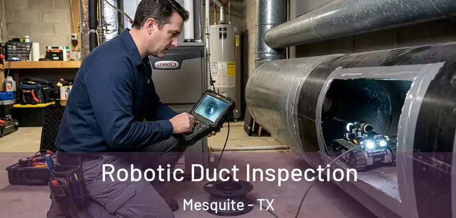 Robotic Duct Inspection Mesquite - TX